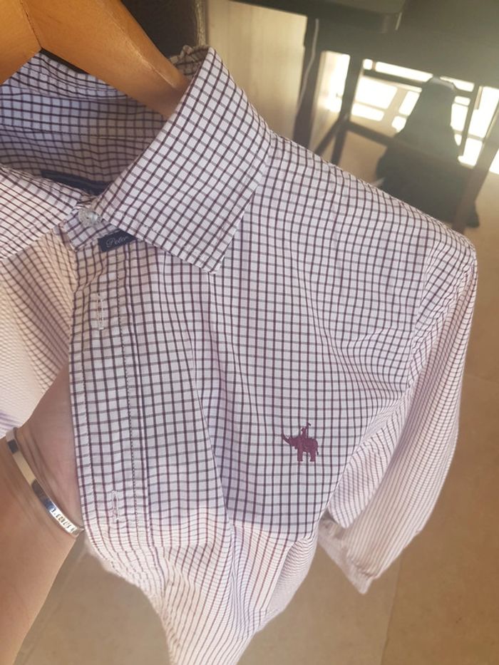 Chemise homme a petits carreaux - photo numéro 2