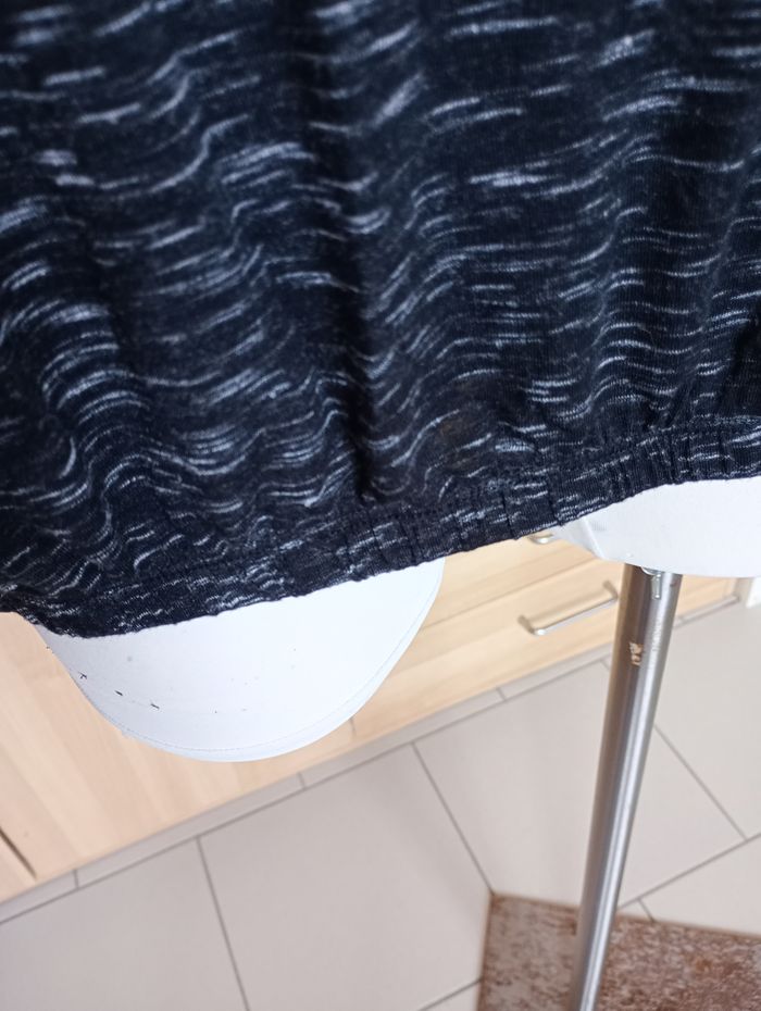 Blouse gris chiné - photo numéro 3