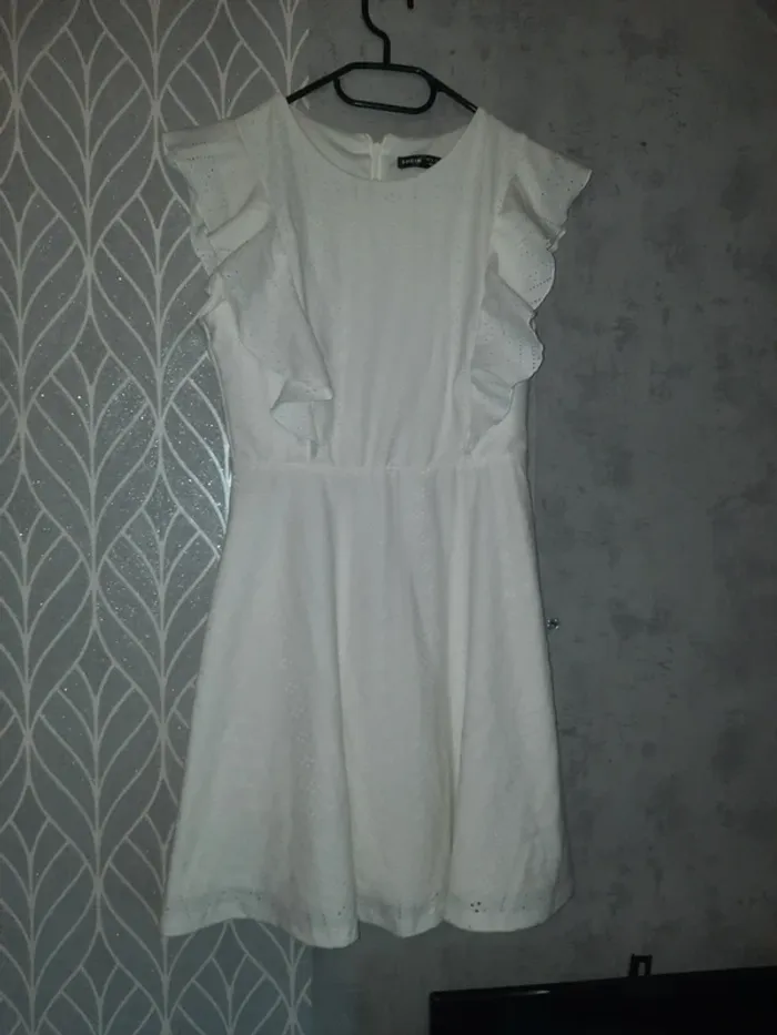 Jolie robe blanche Shein - photo numéro 2