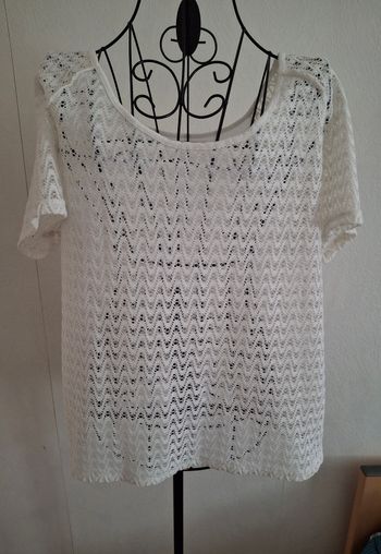 Tee shirt ajouré xxl