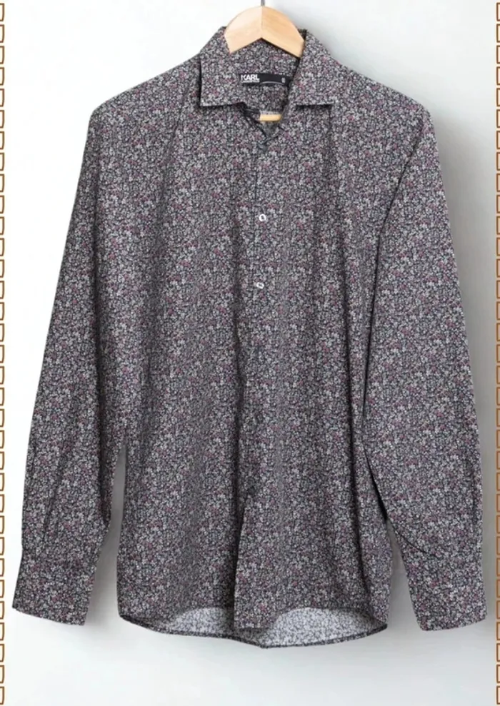 Chemise Karl Lagerfeld à imprimé floral – Taille 40