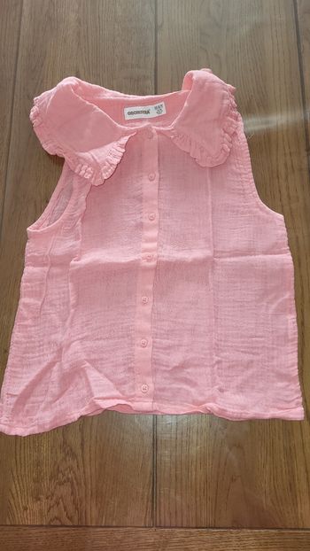 Débardeur gaz de coton 10 ans