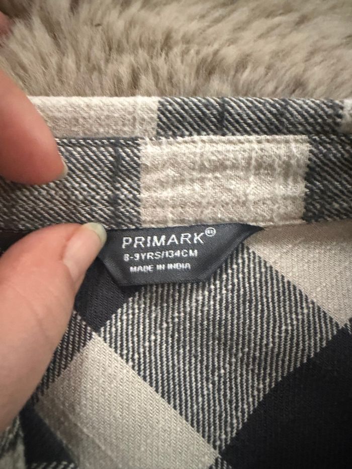 Chemise à carreaux garçon 8/9 ans Primark - photo numéro 2