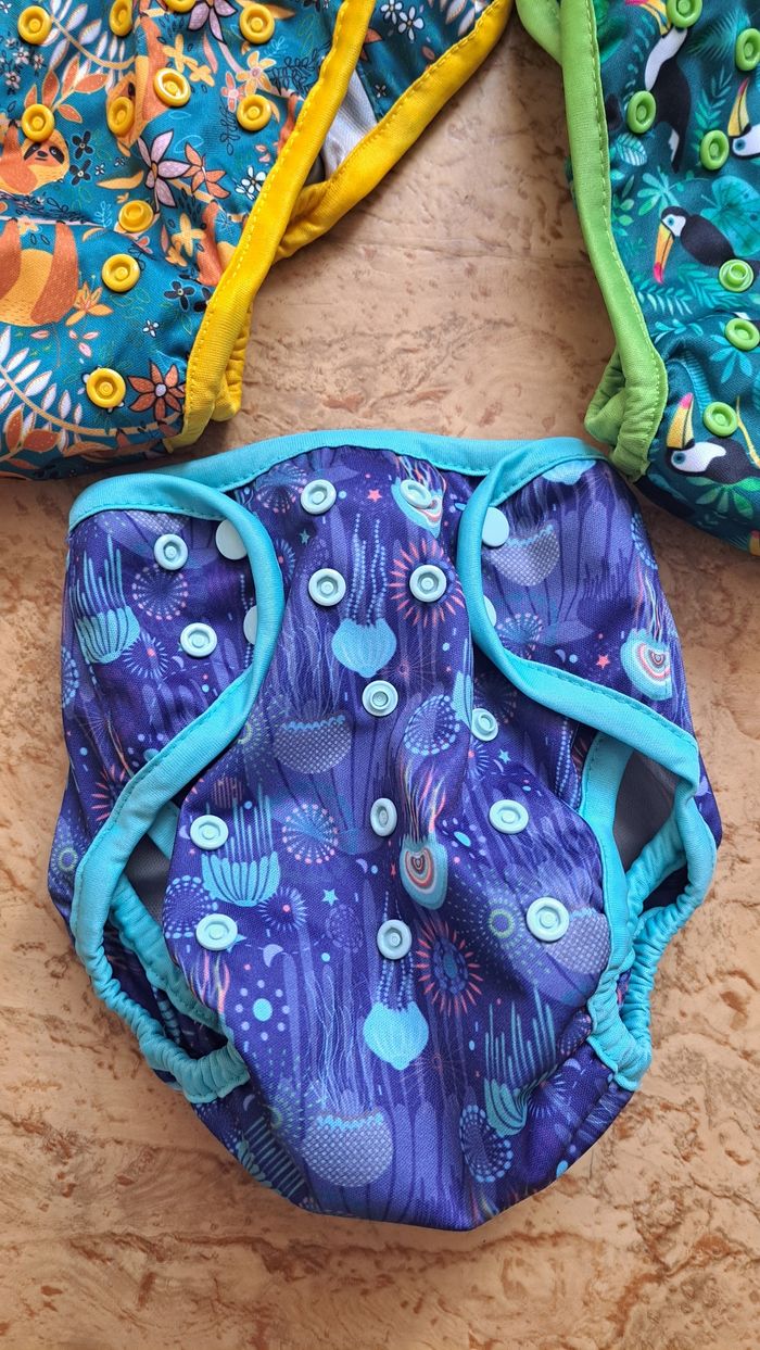 Couche maillot de bain lavable 3 mois à 5 ans - photo numéro 7