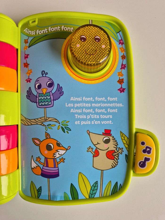 P’tit livre enchanté Vtech, mes premières comptines - photo numéro 5