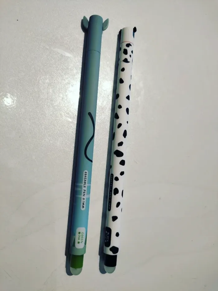 2 stylos effaçable animaux de la ferme style legami - photo numéro 2