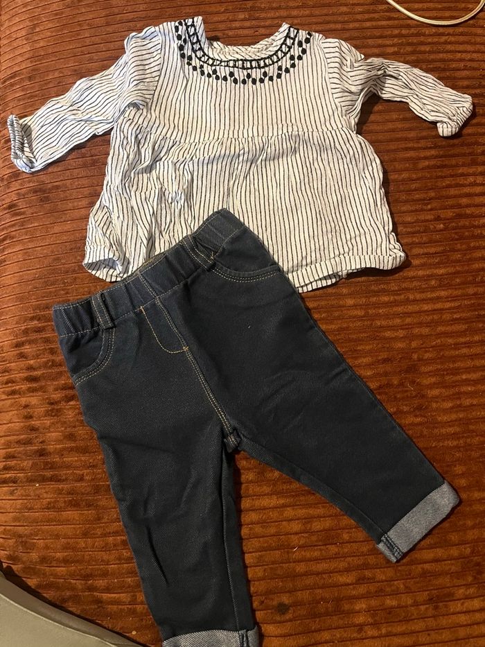 Ensemble bébé fille 6 mois kiabi