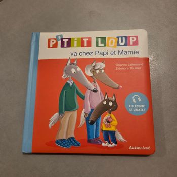 Livre enfant Auzou p’tit loup 