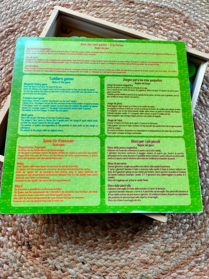 Coffret jeux en bois Vilac - photo numéro 7