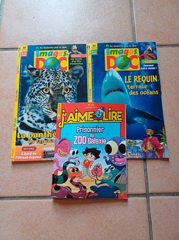 Lot de 3 magazines enfants 8 à 10 ans