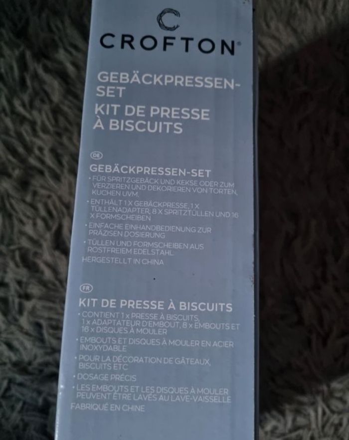 Kit de presse à biscuits - photo numéro 3