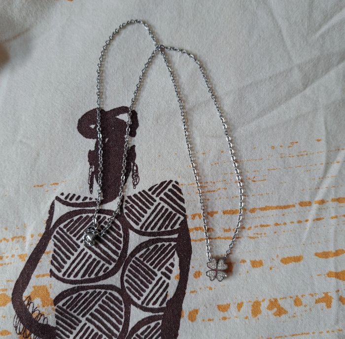 Collier trèfle 🍀