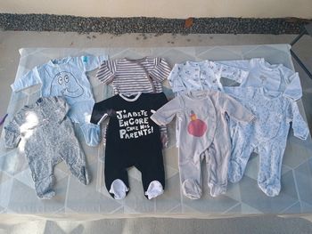 Lot de 8 pyjamas Manches longues 6 mois
