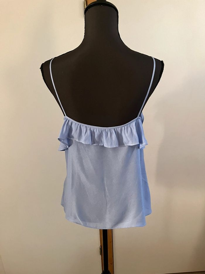 Débardeur bleu violet H&M taille L 40 - photo numéro 2