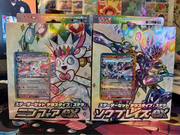 Deck Pokémon Scarlet & Violet Starter Set Terrace Type : Stella Sow Blaze ex et Stella Nymphea ex