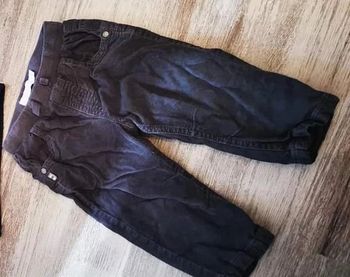 Pantalon velours 12 mois
