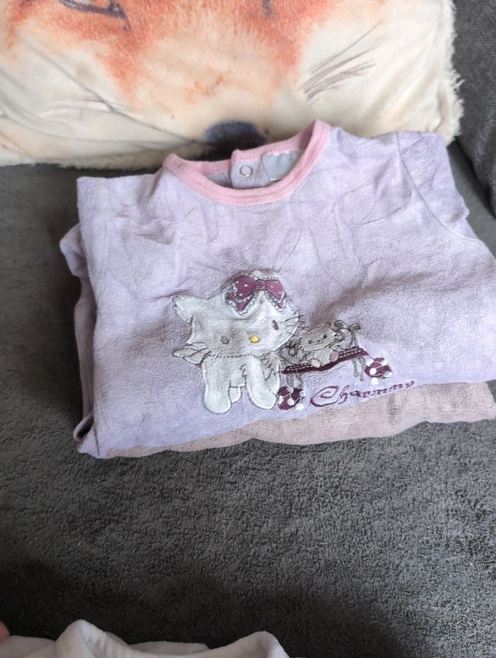 Lot pyjama fille 9/12 mois - photo numéro 3