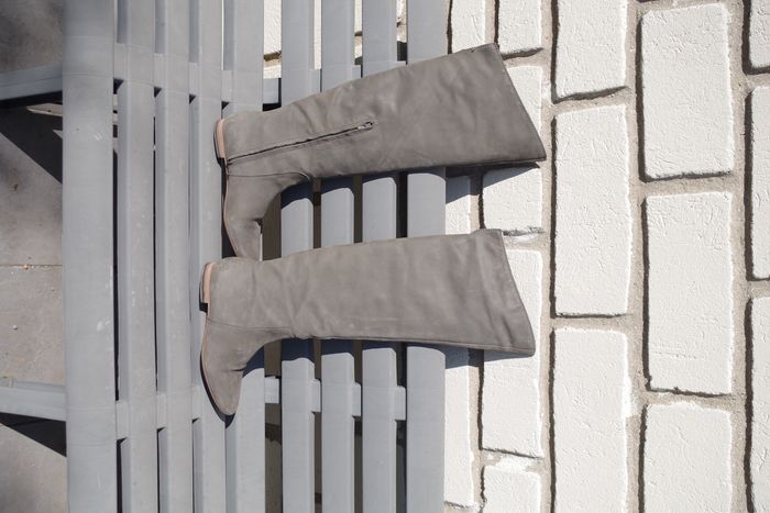 Bottes Cuissardes Zara. Gris. Pointure 39. - photo numéro 7