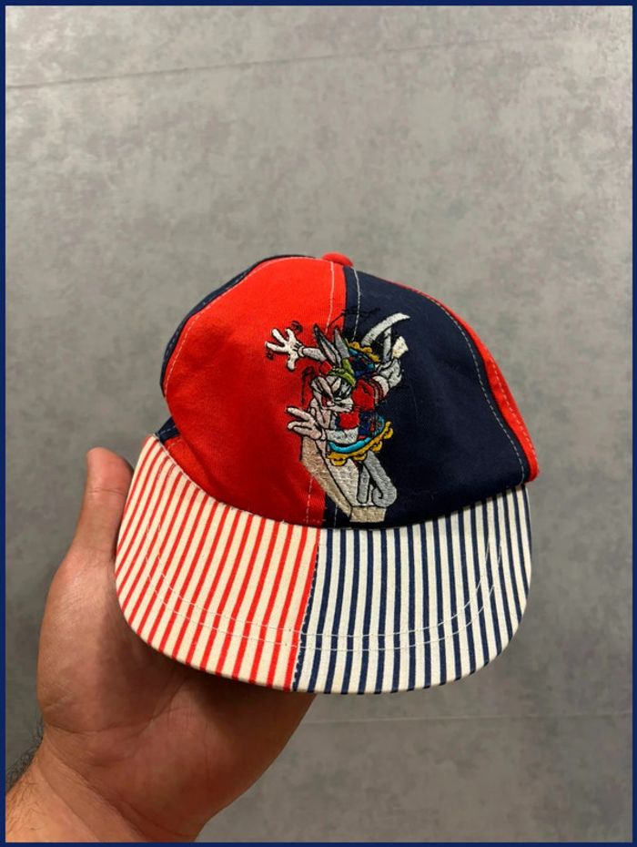 Casquette Vintage Rare Looney Tunes logo brodé
