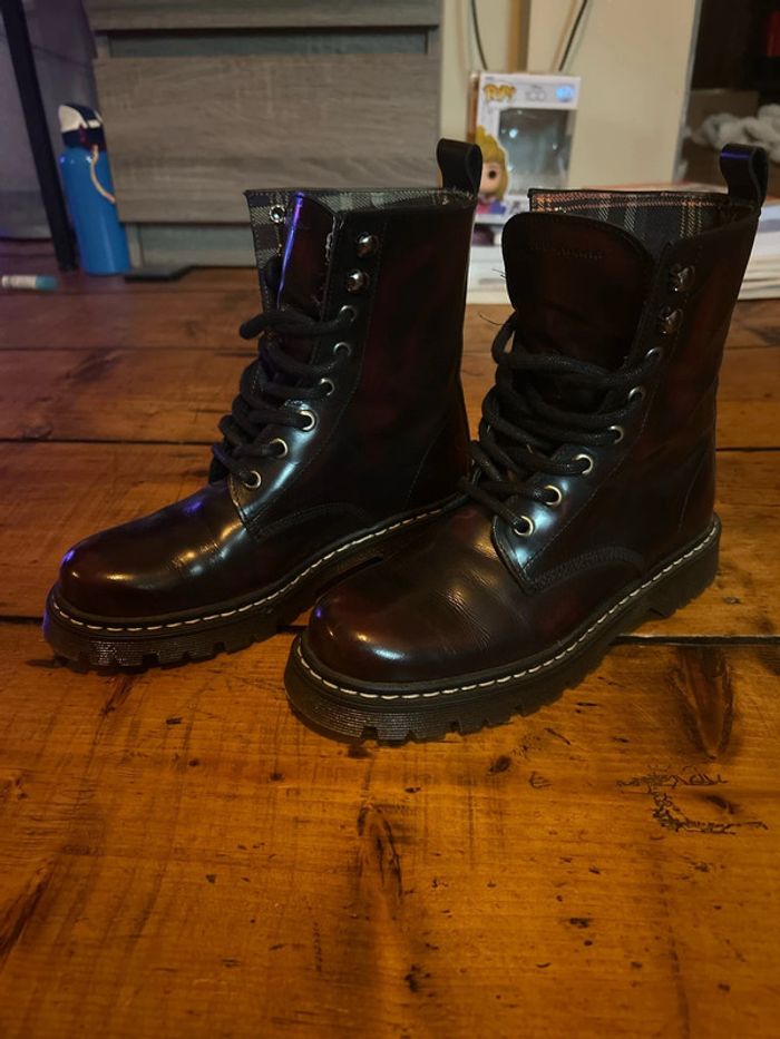 Bottines style Dr.Martens