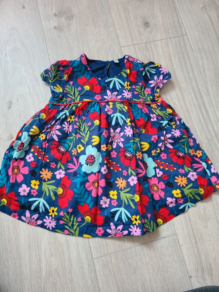 Robe manches courtes 18 mois