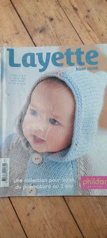Catalogue tricot Phildar hiver 05/06 layette