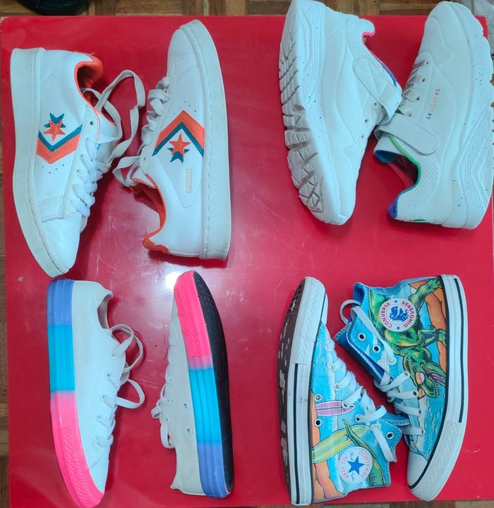 Lot de chaussures pour fille 34 TBE