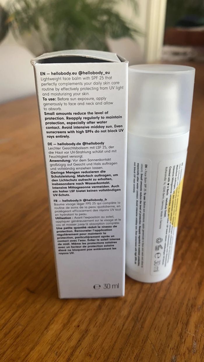 Crème solaire HelloBody - photo numéro 2