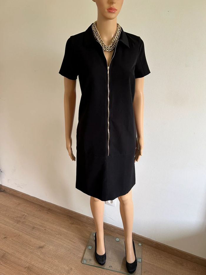 Robe noire à manches courtes Sinequanone taille 36 jamais portée - photo numéro 3