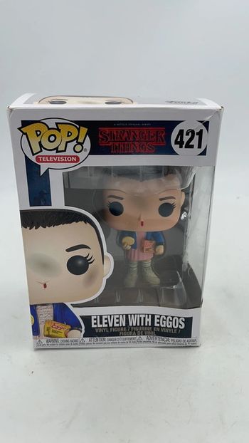Figurine Funko Pop Stranger Things Eleven With Eggos N•421