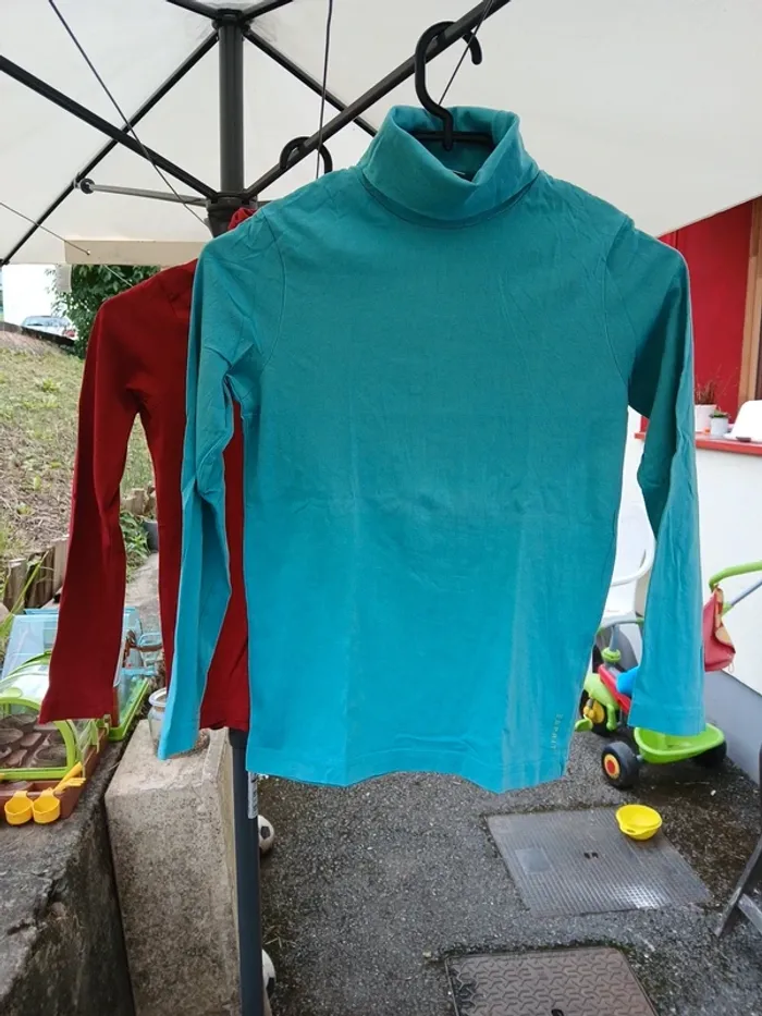 Lot col roulé jumeaux