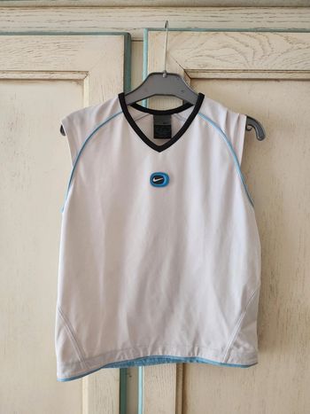 Haut court maillot blanc Nike