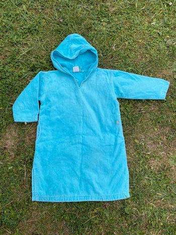 Peignoir Sortie de bain - Carré Blanc - 6 ans