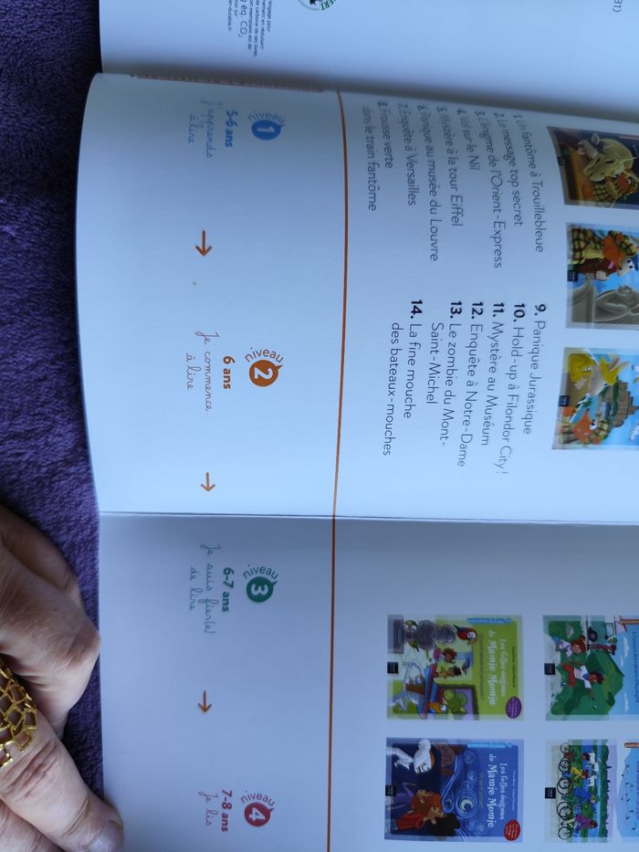 Lot 4 livres premieres lectures 6 ans CP niveau 2 hercule carotte detective - photo numéro 7