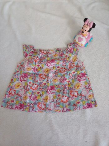 Tunique fleurie 6 mois bout'chou