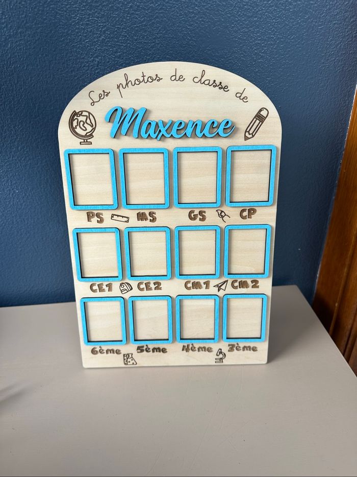 Présentoir photo d’école – de la petite section à la 3ᵉ - photo numéro 3