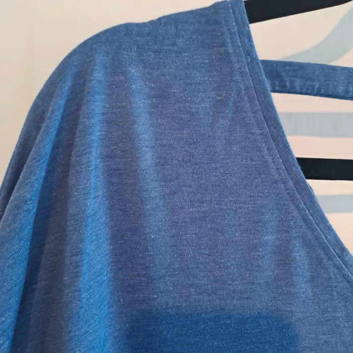 Blouse légère bleu Gémo - photo numéro 3