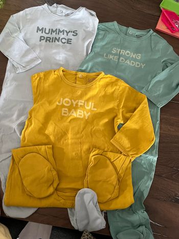 Lot 3 pyjamas mi-saison