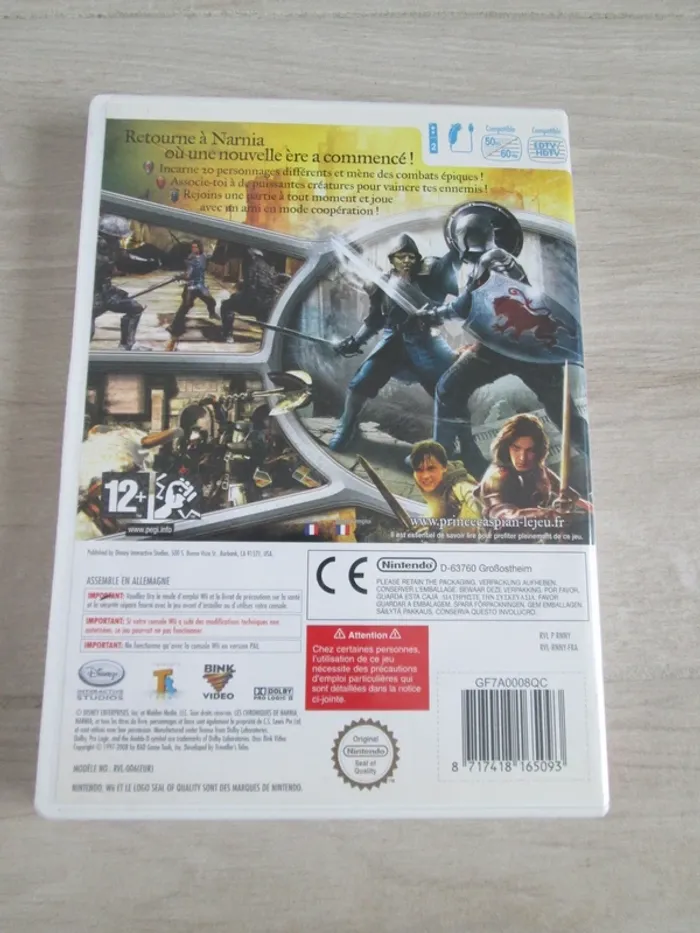jeu Le monde de Narnia Wii - photo numéro 2