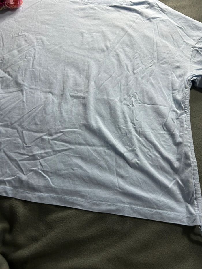 T-shirt bleu clair femme - photo numéro 6