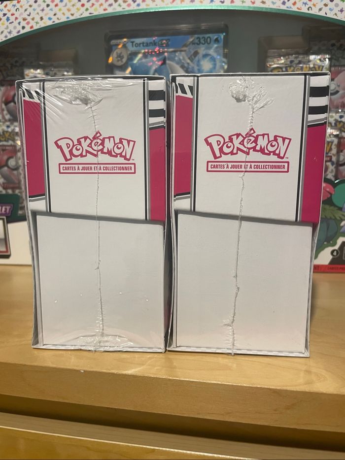 2x Pokémon ETB EV 10.5 Flamme Blanche FR Scellé - photo numéro 2