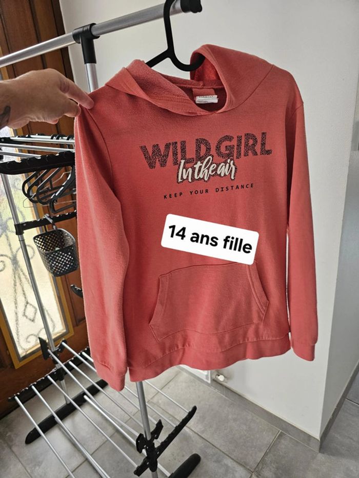 Sweat à capuche firefly fille 14 ans