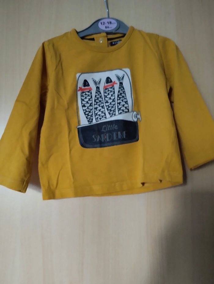 T-shirt manches longues 18mois
