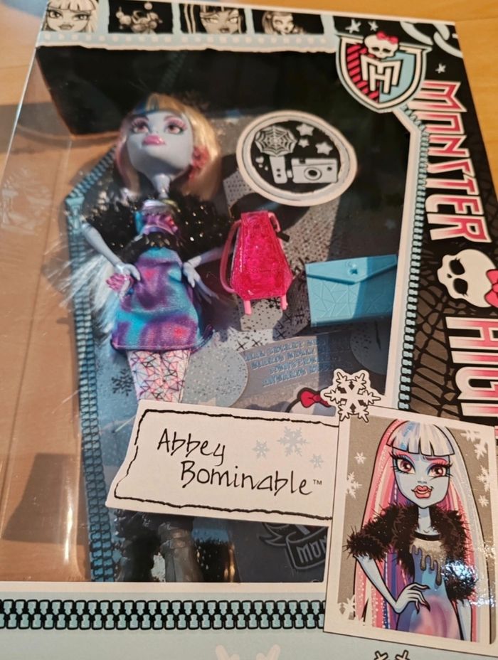 đ§Monster High Abbey Bominable â Picture Day 2012 â Collector Neuve boĂźte scellĂ©e - photo numĂ©ro 5