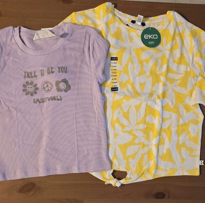 neufs (non portés) 🏷🥰😍 teeshirts mc 12 ans fille 😍🥰 - photo numéro 2