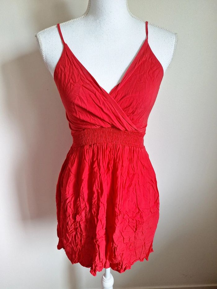 Petite robe rouge été TU #FTU-013