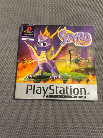 Notice Spyro The Dragons PS1