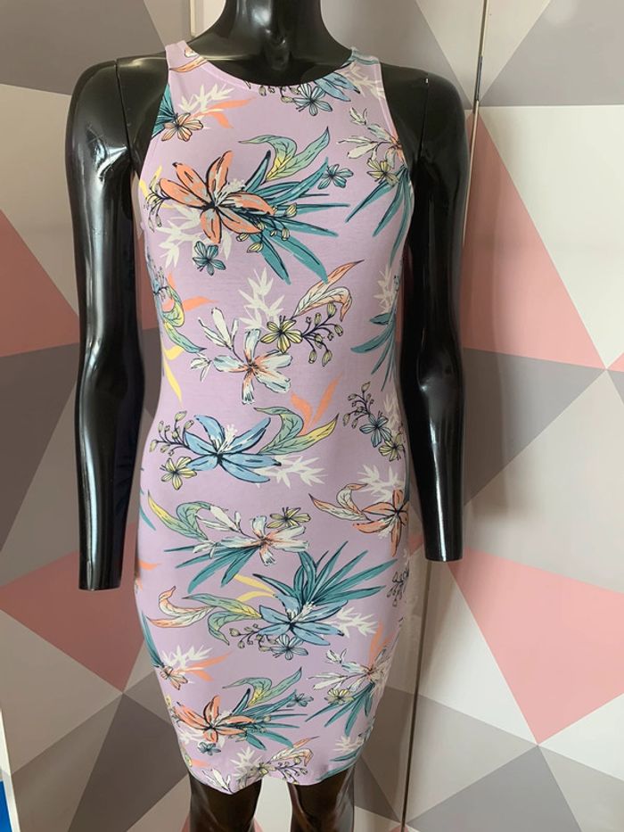 Robe d été fleurie Lila Taille M 🌸