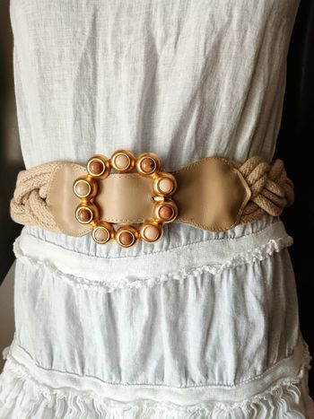 Ceinture vintage corde t. 85