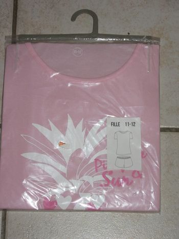 pyjama été neuf fille 12 ans
